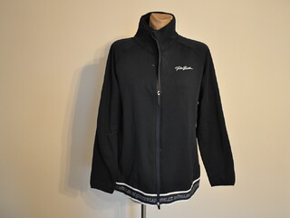 bluza Felix Buhler, r. XL , granatowa, rozpinana, bdb, z wadą