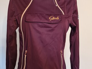 kurtka STEEDS Softshell Lana, r. XS , bordowa, rożowe złoto, jak nowa