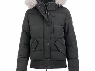 kurtka Felix Bühler Rachel, r. XS, czarna , z kapturem, bdb z wadą ( 4)