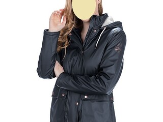 kurtka STEEDS Stella , r. XXL , granatowa , bdb z wadą