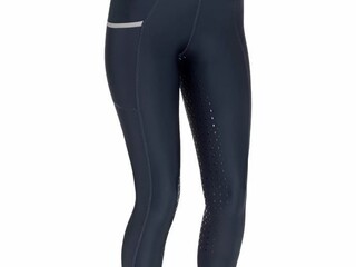 bryczesy Felix Buhler Liliana II, legginsy, granatowe, r. 40, pełny silikonowy lej, używane