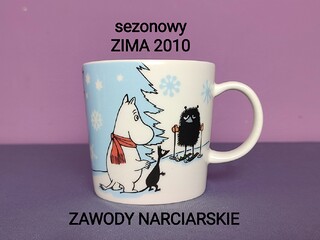 Muminki KUBEK Moomin Arabia Finland - sezon ZIMA 2010 Zawody Narciarskie