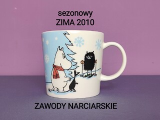 Muminki KUBEK Moomin Arabia Finland - sezon ZIMA 2010 Zawody Narciarskie
