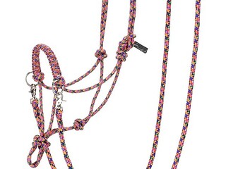 halter Stonedeek, tęczowy (bunt), używany, z wadą