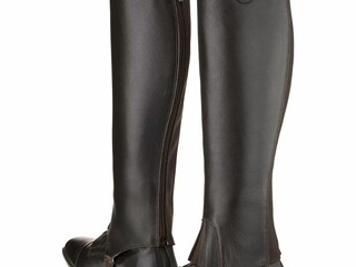 czapsy Felix Buhler Modena, brązowe, r. XS ( 31/36), skórzane, jak nowe, z wadą