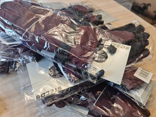 rękawiczki Steeds Alaska II, bordowe, r. M, zimowe, NOWE