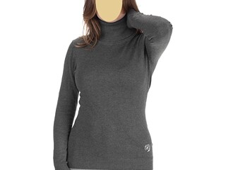 sweter Felix Buhler Janne, r. S , szary, golf, damski, jak nowy