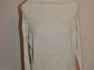 sweter z golfem Felix Bühler Lilah, r. XS , kremowy , bdb