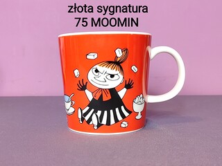 MUMINKI kubek Moomin Arabia Finland - ZŁOTA SYGNATURA 75 - Mała Mi