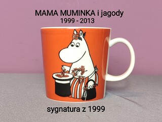 MUMINKI kubek Moomin Arabia Finland - sygn. KORONA - prod. 1999 - 2013