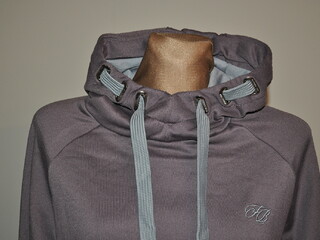 bluza Felix Buhler Jill, r. XL , brudny fiolet, z kapturem, bdb