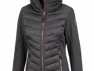 kurtka Felix Buhler Ella, r. XS , carbon, złote zamki, damska, bdb z wadą