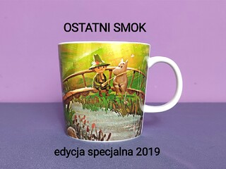 MUMINKI kubek Moomin Arabia Finland - edycja specjalna OSTATNI SMOK