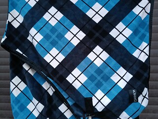 Eskadron derka polarowa teal blue L NOWA