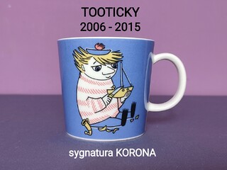 MUMINKI kubek Moomin Arabia Finland - sygn. KORONA - prod. 2006 - 2015