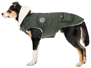 derka dla psa Sugar Dog Wilbur, zielona, r. XL (57 cm), ocieplana, NOWA