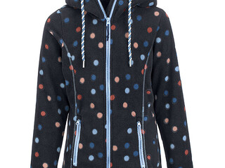 bluza Steeds Sanja, granatowy, r. 164 cm, XXS, polarowa, z kapturem, NOWA