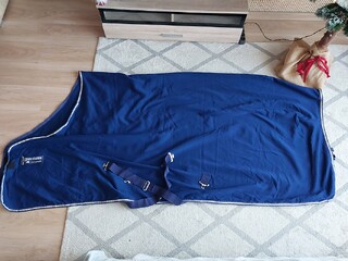 Derka osuszająca Horseware Amigo Jersey Cooler 160cm kobaltowa