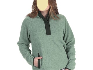 bluza STEEDS Jona, r. XL , zielona, polarowa, damska, bdb