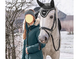 kurtka Felix Bühler Benja, r. 134/140 cm, zieleń morska, młodzieżowa, jak nowa z wadą