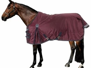 derka Felix Buhler Perfect Fit Regularneck, bordowa, r. 135 cm, 200 g, 1680 DEN, padokowa, NOWA