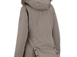 kurtka Felix Buhler Zermatt, płaszcz, r. M , beżowa, damska, zimowa, ocieplana, używana z wadą