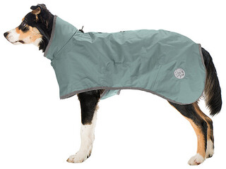 derka dla psa Sugar Dog Thousand Islands, zielona, r. 3XL (68 cm), przeciwdeszczowa, nowa