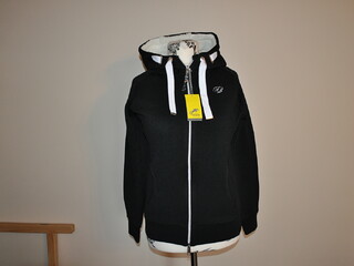 bluza Felix Buhler Mila, czarna, r. M, ocieplana, z kapturem, na zamek, NOWA