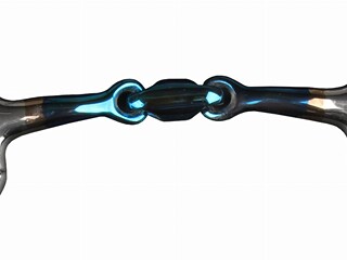 Horka Wędzidło 2x łamane oliwkowe Sweet Iron 11,5 cm