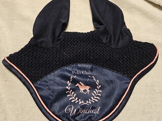 Nauszniki firmy HKM Classic Polo granatowe