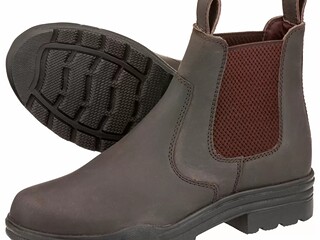 buty Steeds Stable Master IV, r. 37, Z BLASZKĄ,  brązowe, skórzane, nowe