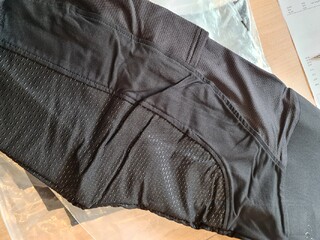bryczesy Equilibre Lola- Mesh, r. 44, czarne, pełny silikonowy lej, legginsy, NOWE