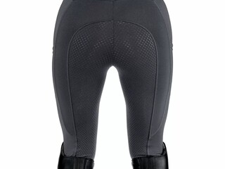 bryczesy Equilibre Lola- Mesh, r. 40, carbon, pełny silikonowy lej, legginsy, letnie, NOWE