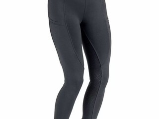 bryczesy Equilibre Lola- Mesh, r. 42, carbon, pełny silikonowy lej, legginsy, letnie, NOWE