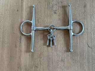 Wędzidło z wąsami z zabawką