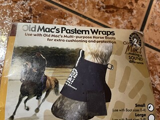 Old Macs pastern wraps