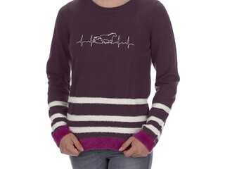 sweter Steeds Molly, r. 152 cm, fioletowy, damski,bdb