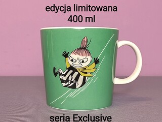 Limitowany kubek Muminki - Exclusive Moomin Arabia - Ślizg Małej Mi