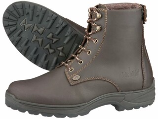 buty Felix Buhler Lausanne, r. 38, brązowe, skórzane, ocieplane, zimowe, nowe