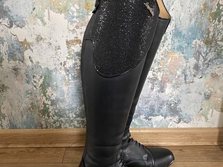 Oficerki Sergio Grasso z brokatem ! Jedyne takie w PL