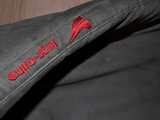czaprak Euro Star Stripe In Simileath, zielono-beżowy, L, wszechstronny, stan bdb