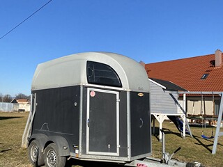 Wynajmę przyczepę dwukonną z kamerą Boeckmann Duo C