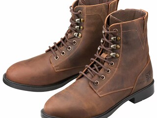 buty Stonedeek Winter Lace, r. 41, brązowe, skórzane, nowe