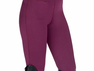 bryczesy Equilibre Casey, r. 140 cm , bordowe, lej kolanowy, młodzieżowe, bdb