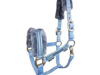 Kantar Horsenjoy Horse Star niebieski Cob