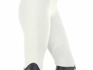 bryczesy leginsy Equilibre Janis, r. 152 cm , białe, młodzieżowe, turniejowe, jak nowe