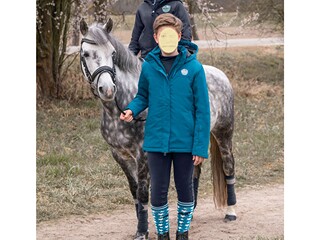 kurtka Steeds Sky , r. 170/176 cm , niebieska, młodzieżowa, zimowa, jak nowa
