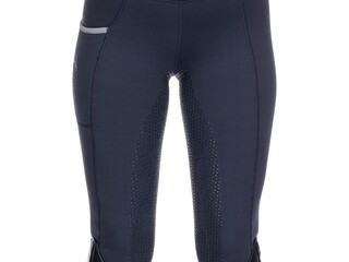 bryczesy Equilibre Thermo Kristen, r. 36, granatowe, ocieplane, damskie, jak nowe z wadą