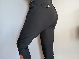 Bryczesy Schockemohle 42 xl kolanowy silikon