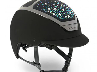 KASK KASK EQUESTRIAN DOGMA SWAROVSKI PEARLS - SCARABEUS R.57